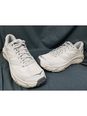 Hoka One One Mafate Speed 2 Grey Sneakers Mesh Men's Size 11 NEW NO BOX!